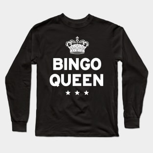 Bingo Queen Bingo couple Long Sleeve T-Shirt